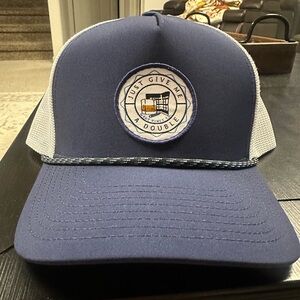 Men's "just give me a double" snapback hat new